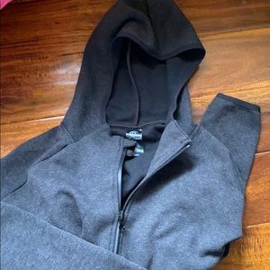 Champion dark grey zip up